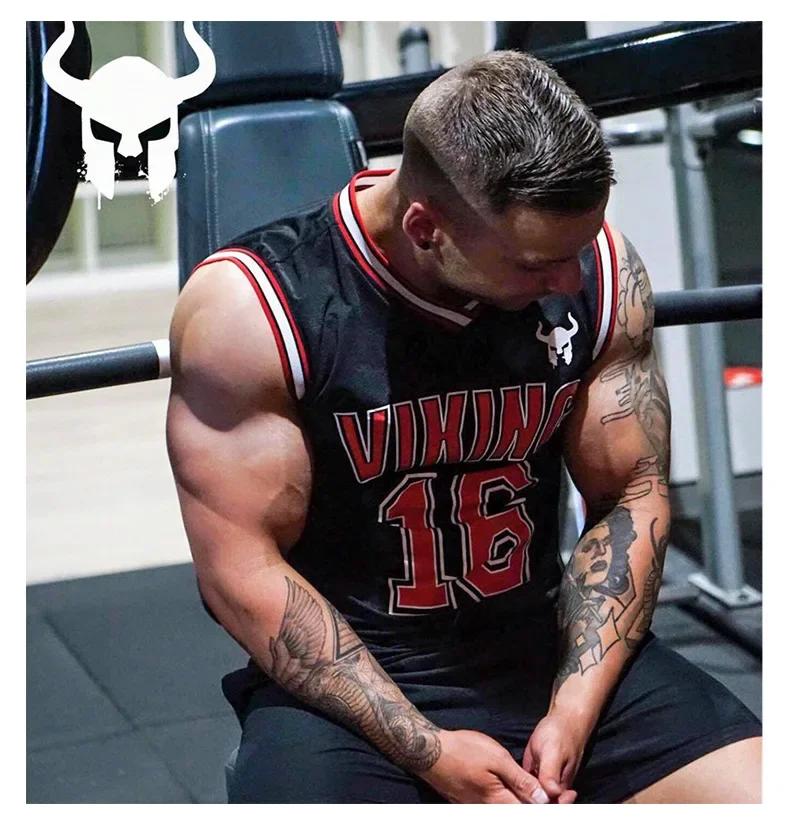 Gilet de sport en maille pour hommes, vêtements d'entraînement de basket-ball, Blazer de course à im