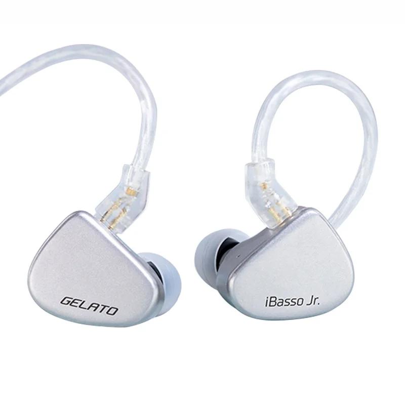 IBasso Jr. Gelato HiFi filaire écouteurs dans l'oreille musique casque haute qualité Sport casque pe