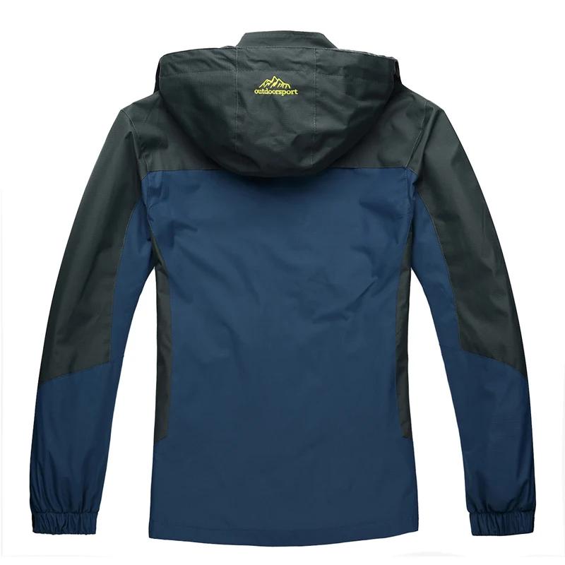TRVLWEGO Camping randonnée veste hommes automne Sports de plein air manteaux escalade Trekking coupe