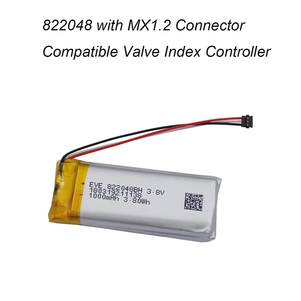XINJ 3,8 V 1000 mAh 822048 Thermistance 3 fils polymère Li Lipo batterie 3 broches MX1.2 connecteu