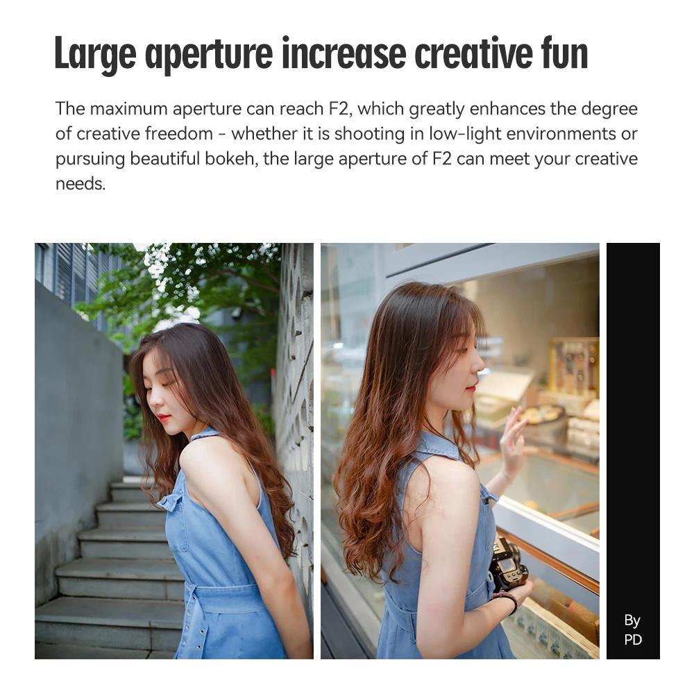 Objectif d'appareil photo TTArtisan 25 mm F2 pour monture Sony E a6400 Fujifilm XA XT4 XT30 Canon M5