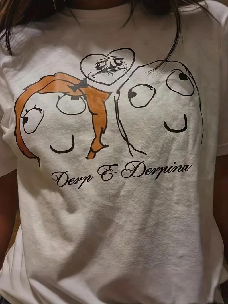 Cool Girl Y2k Esthétique Femmes Gothique Streetwear T-shirts 2000s Vintage Mode Décontracté Manches