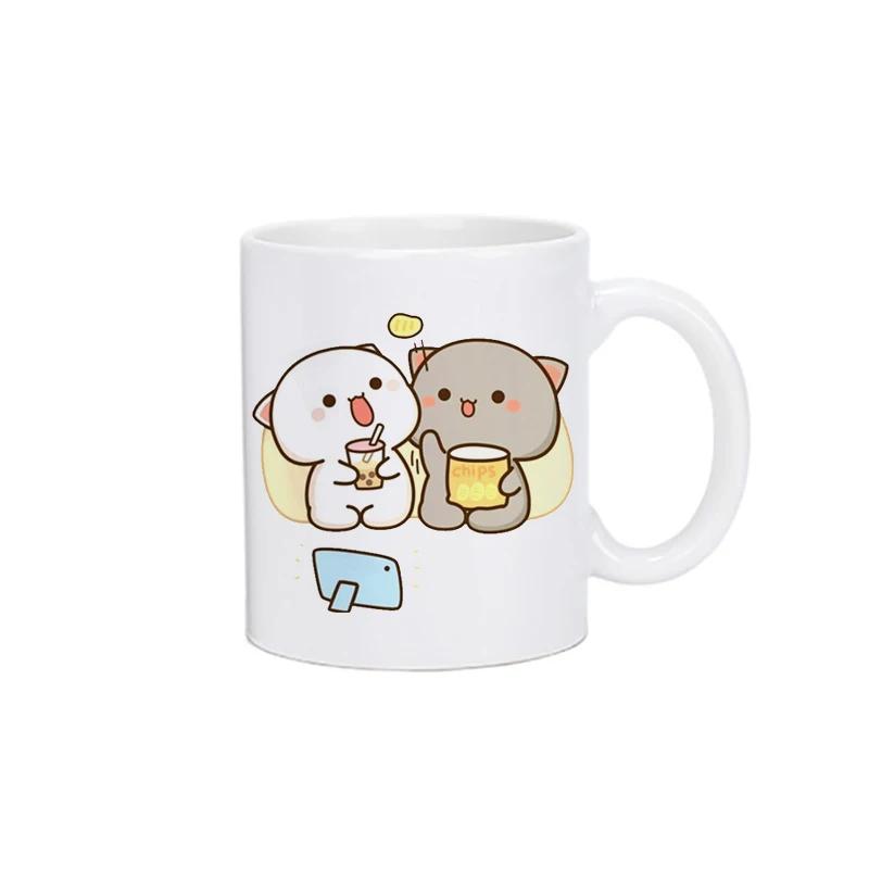 Panda Bear Bubu Dudu café lait tasse moka chat Panda ours Couple tasse de noël Kawaii tasses tasses