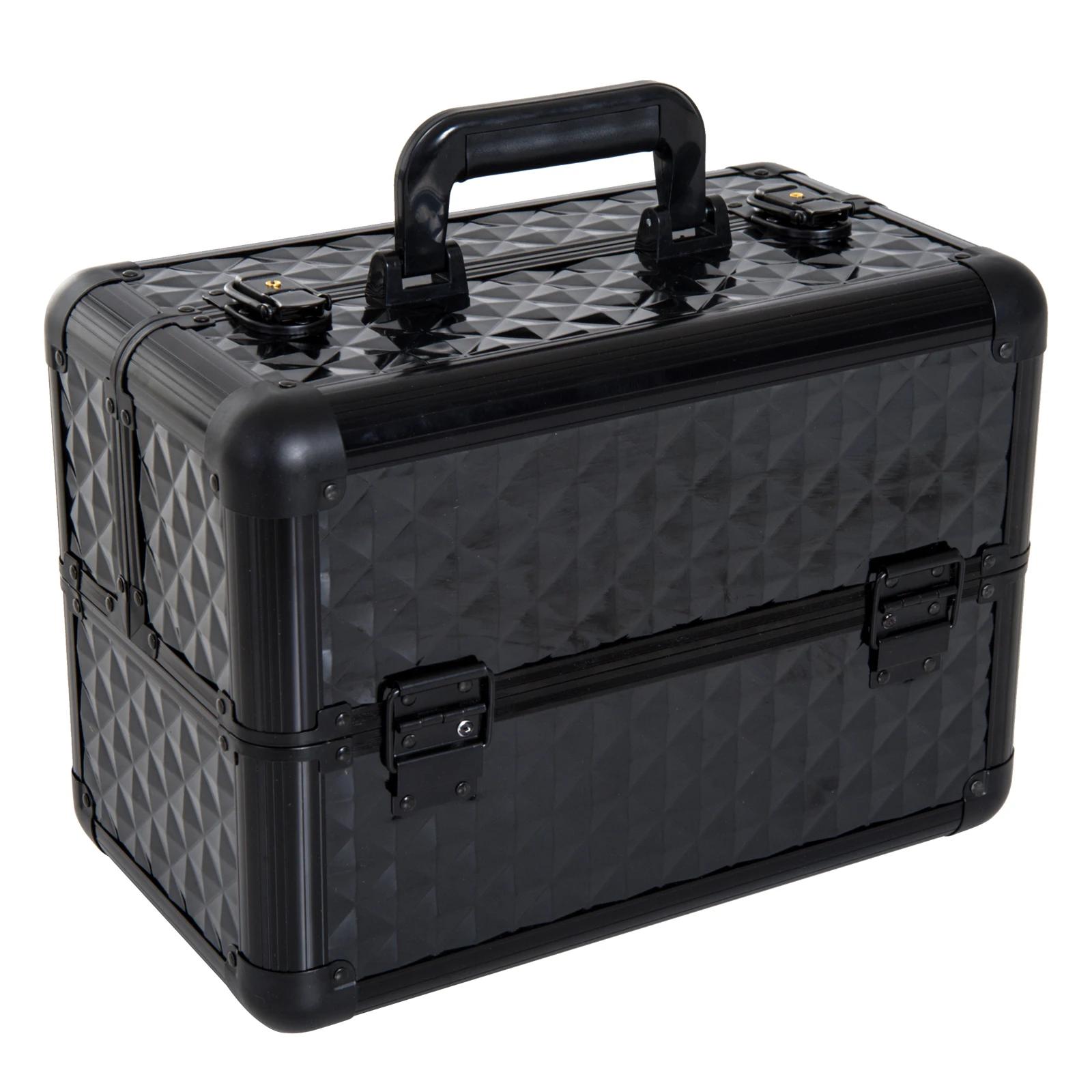 Homcom Trousse de maquillage Organisateur de cosmétiques professionnel