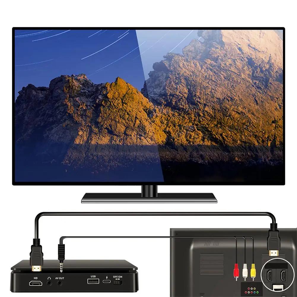 Lecteur DVD pour TV CD VCD HD 1080P lecteurs vidéo prise en charge HDMI connexion AV avec entrée USB