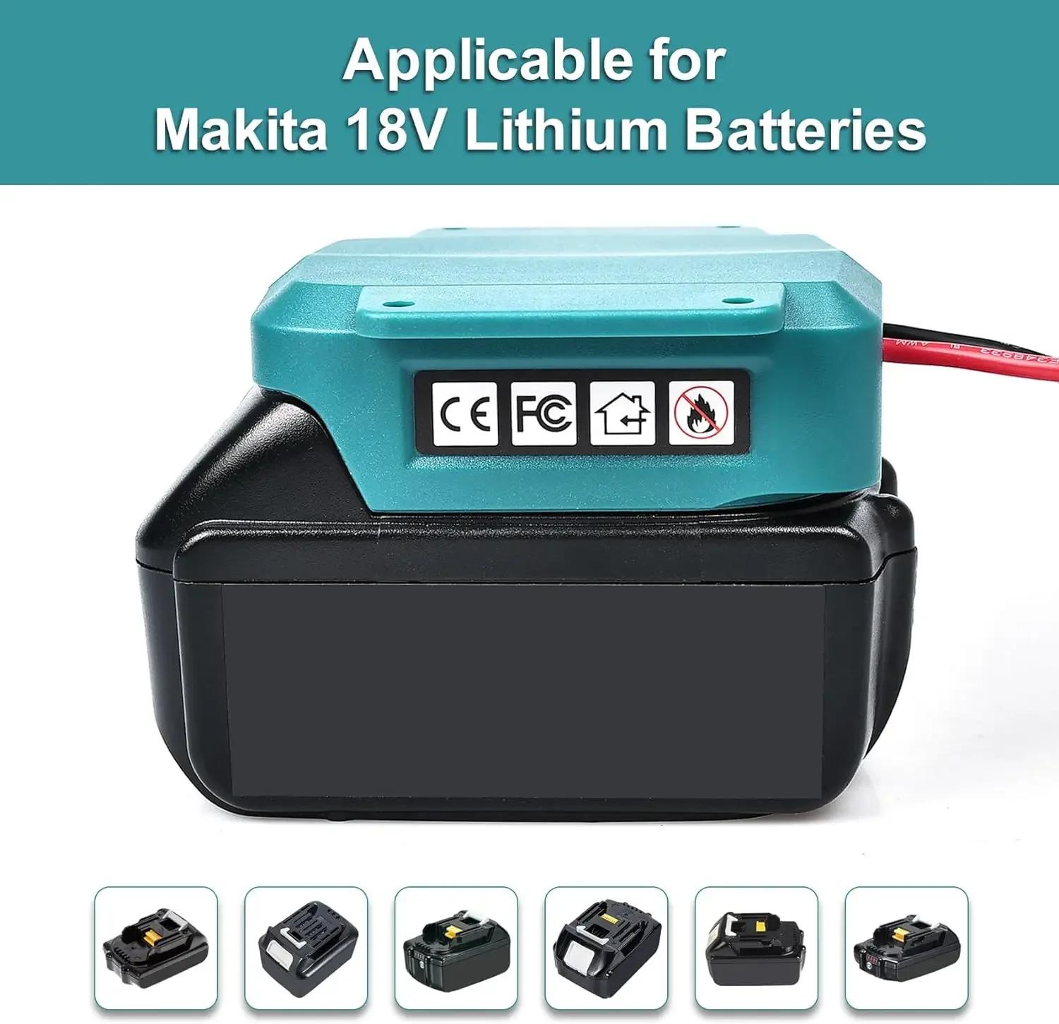 Adaptateur de batterie pour roues électriques, Compatible avec Makita 18V BL1830 BL1840, convertisse