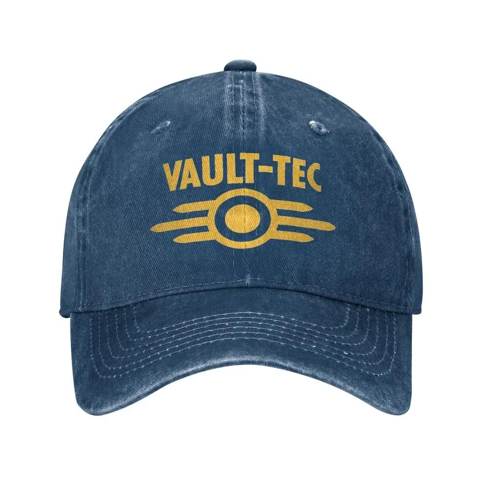 Vault Tec Logo Fallouted Game Sun Casquette de baseball Unisex-Adolescents Design Hip Hop Chapeau Ét