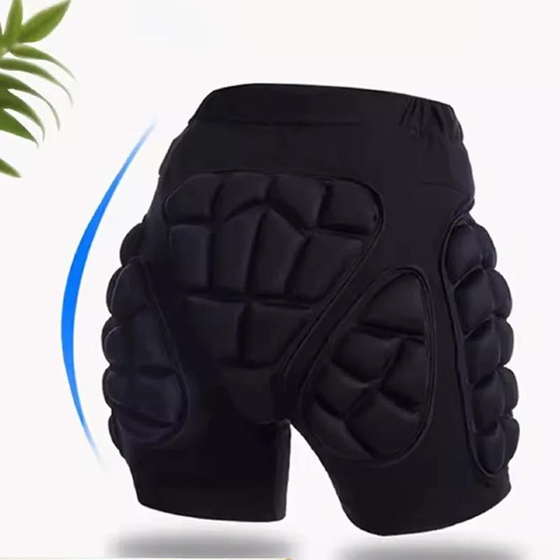 Pantalon de protection hanche anti-chute unisexe pour patinage, ski et sports extrêmes - Rembourrage sécurité