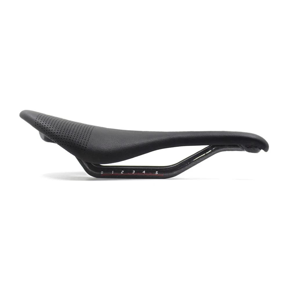 EC90 selle en carbone vtt/vélo de route selle en cuir Super léger coussins en carbone 7x9mm vélo de