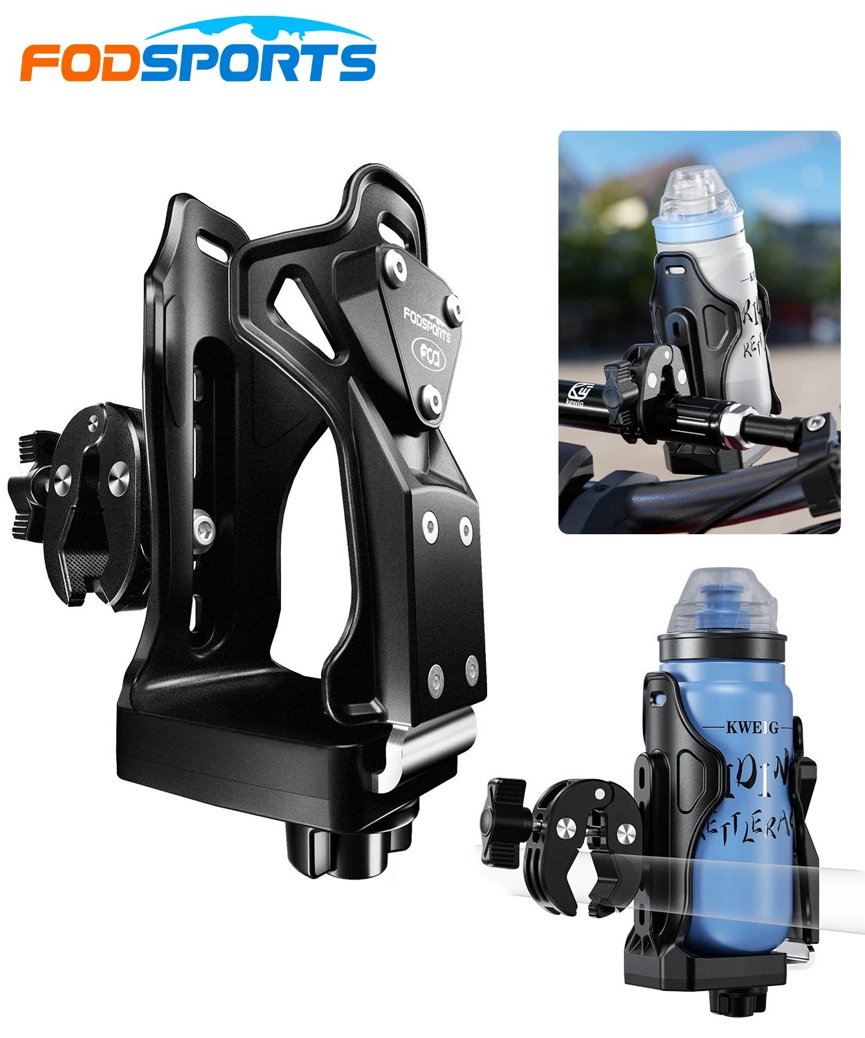 Fodsports porte-gobelet moto amélioré ATV porte-gobelet d'eau porte-bouteille de vélo 360 ° Fourni