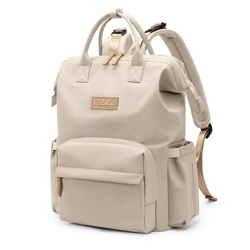GOLF MUNISac à dos grande capacité pour maman, sac à dos pour bébé, sacs à dos avec biSantos, poches