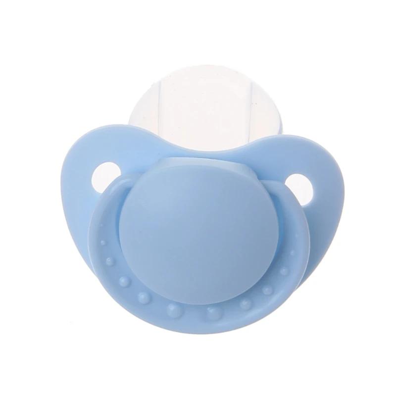 Unifor-Sucette apaisante pour adultes et bébés, bouclier à grande poignée, grand manche, rose, bleu,