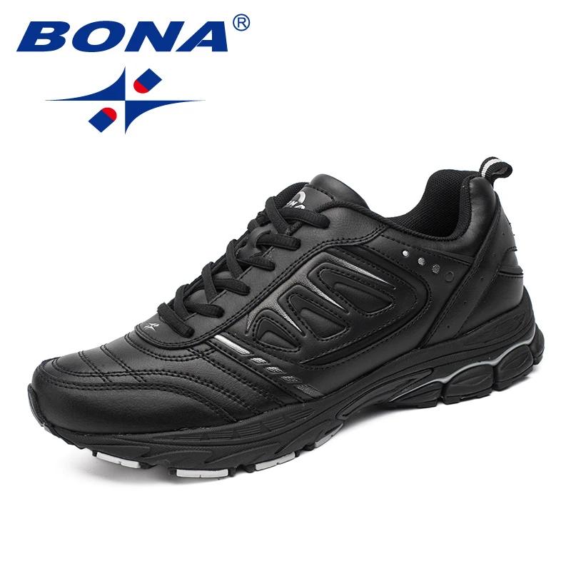 BONA nouveau Style hommes chaussures de course en plein air Jogging Trekking baskets à lacets chauss