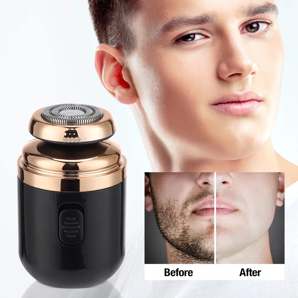 Mini rasoir électrique lavable de voyage, Capsule de chargement de Type c, coupe des poils du nez, f