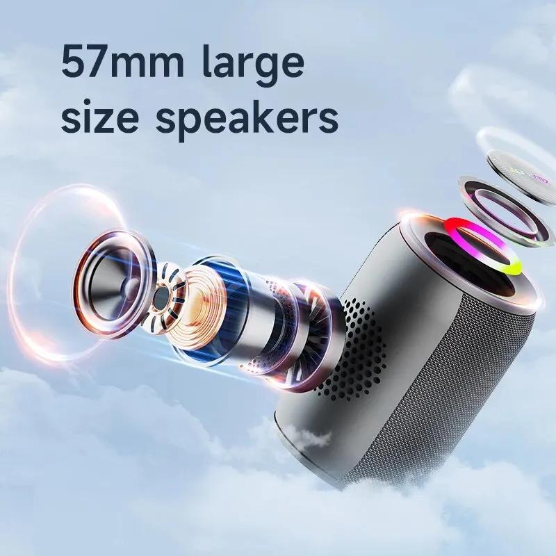 ZEALOT-S32PRO 15W Portable Bluetooth 5.2 haut-parleur extérieur étanche sans fil TWS Mini colonne bo