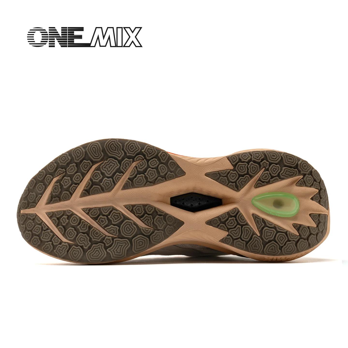 ONEMIX – chaussures de course légères pour hommes et femmes, chaussures de marche sportives résistan