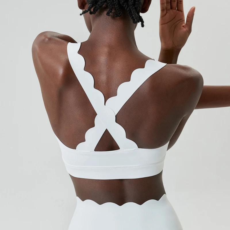 Costume de gymnastique deux pièces pour femmes - Yoga, fitness, respirant, slim fit
