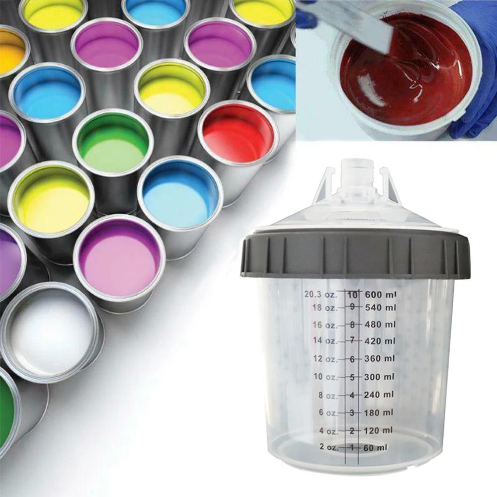 Tasse de mélange de peinture pour pistolet de pulvérisation, tasse rapide H/O, réservoir de pistolet