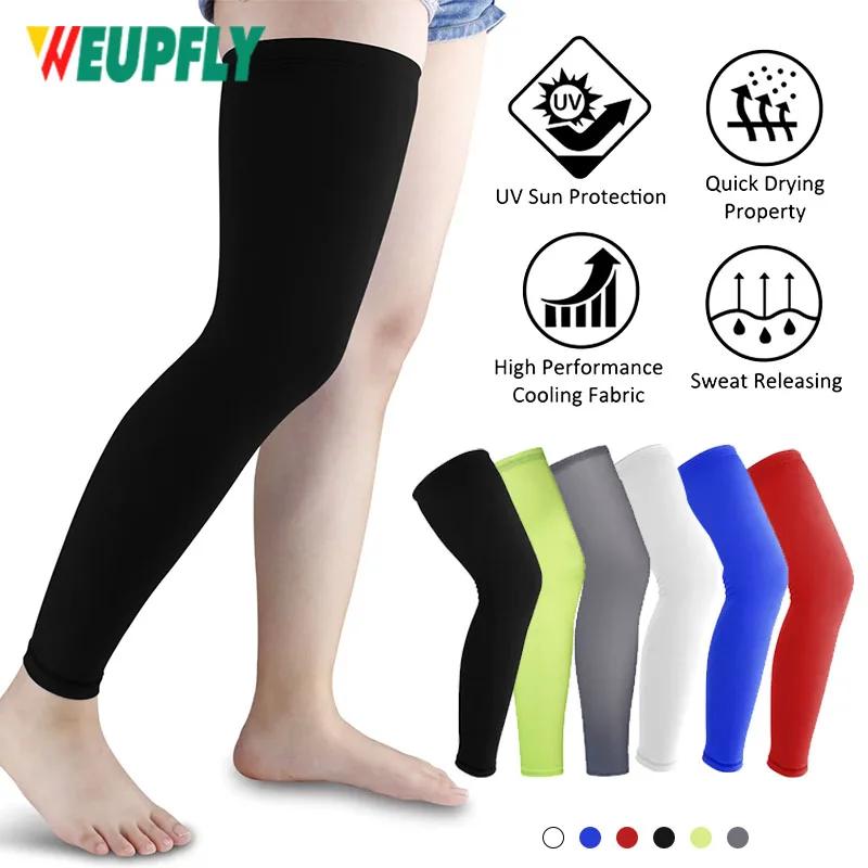 WEUPFLY 1 pièces jambières à Compression basket-ball Football cyclisme chaussettes genou mollet manc