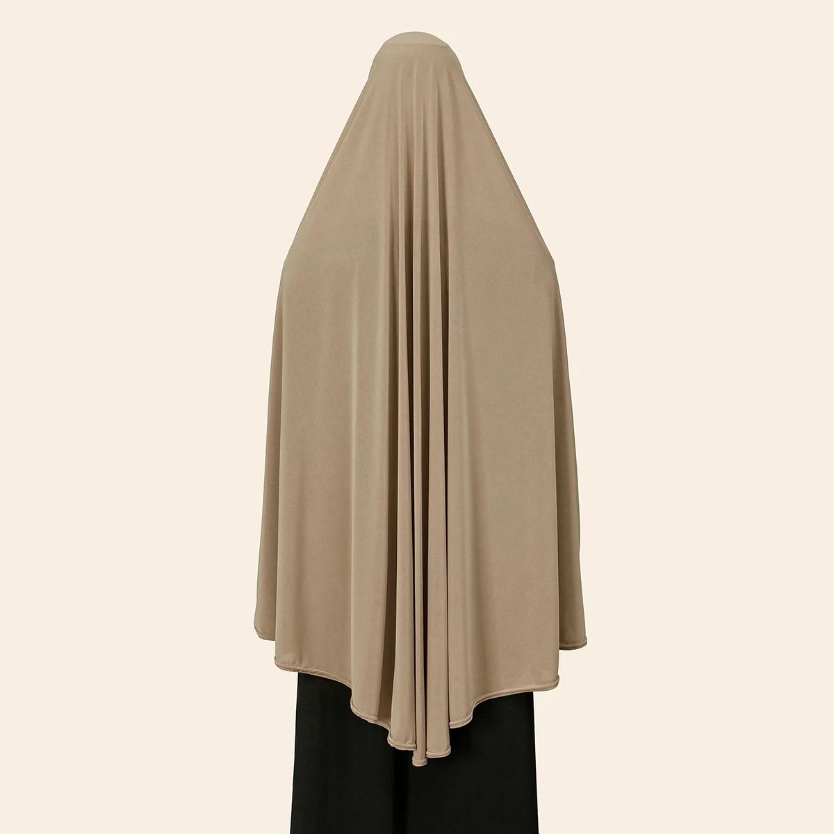 Abayas pour femmes musulmanes, couverture complète, Hijab intérieur en coton de qualité supérieure,