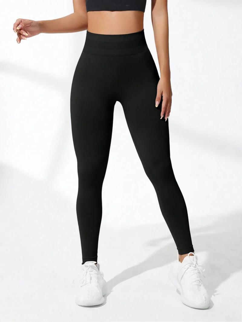 Leggings de Yoga taille haute pour femmes, sans couture, haute élasticité, levage des fesses, pantal