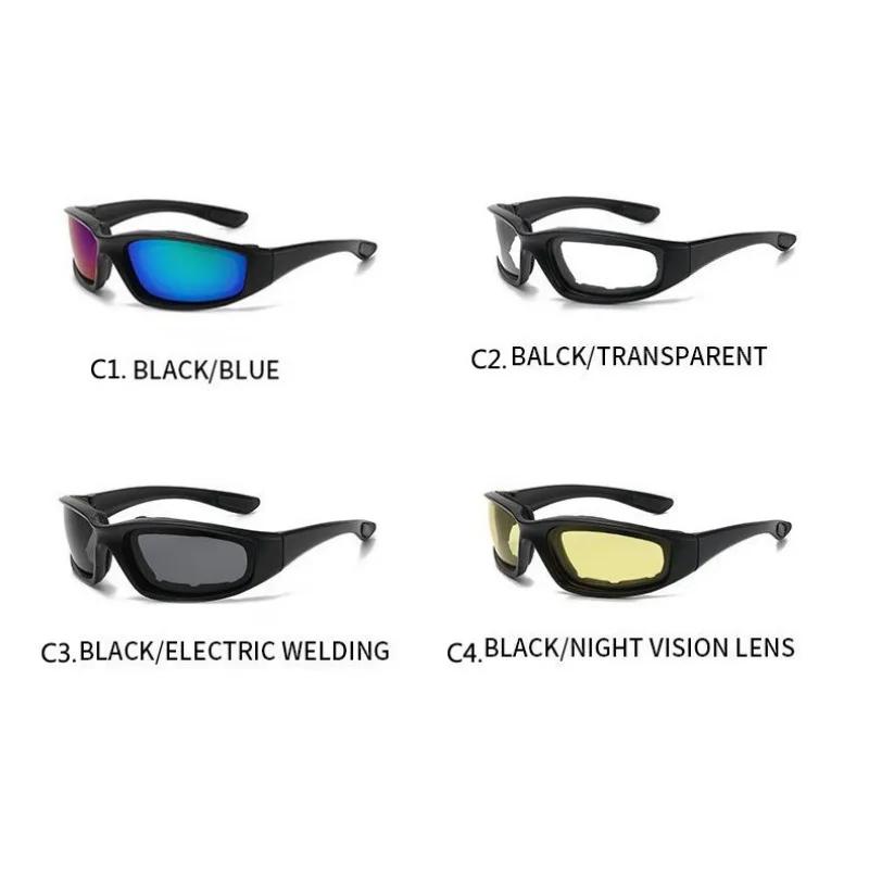 Lunettes de cyclisme en plein air, protection des yeux, lunettes de ski, lunettes de soleil tactique