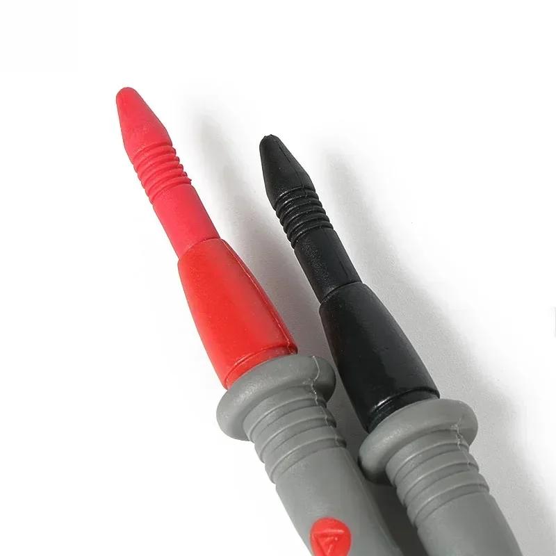 1 paire de fils de Test de sonde universels, pointe d'aiguille numérique, testeur multimètre 20A 100
