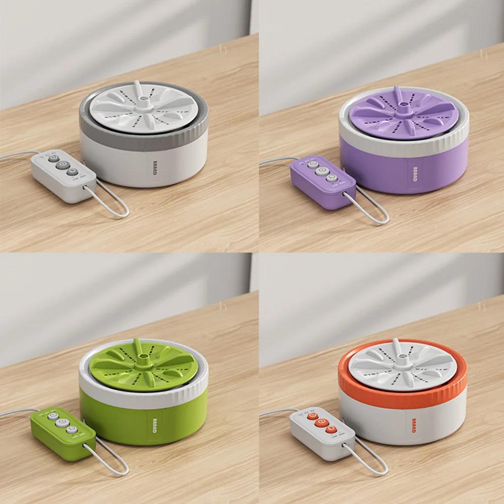Mini Machine à laver Portable USB rotative Turbo fruits lave-vaisselle à ultrasons pour vêtements ma