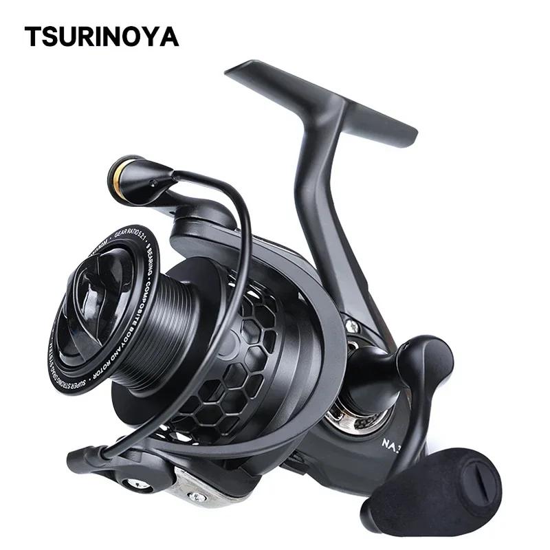 TSURINOYA – moulinet de pêche Casting longue distance NA 2000, 3000, 4000, 5000, 12kg de puissance d