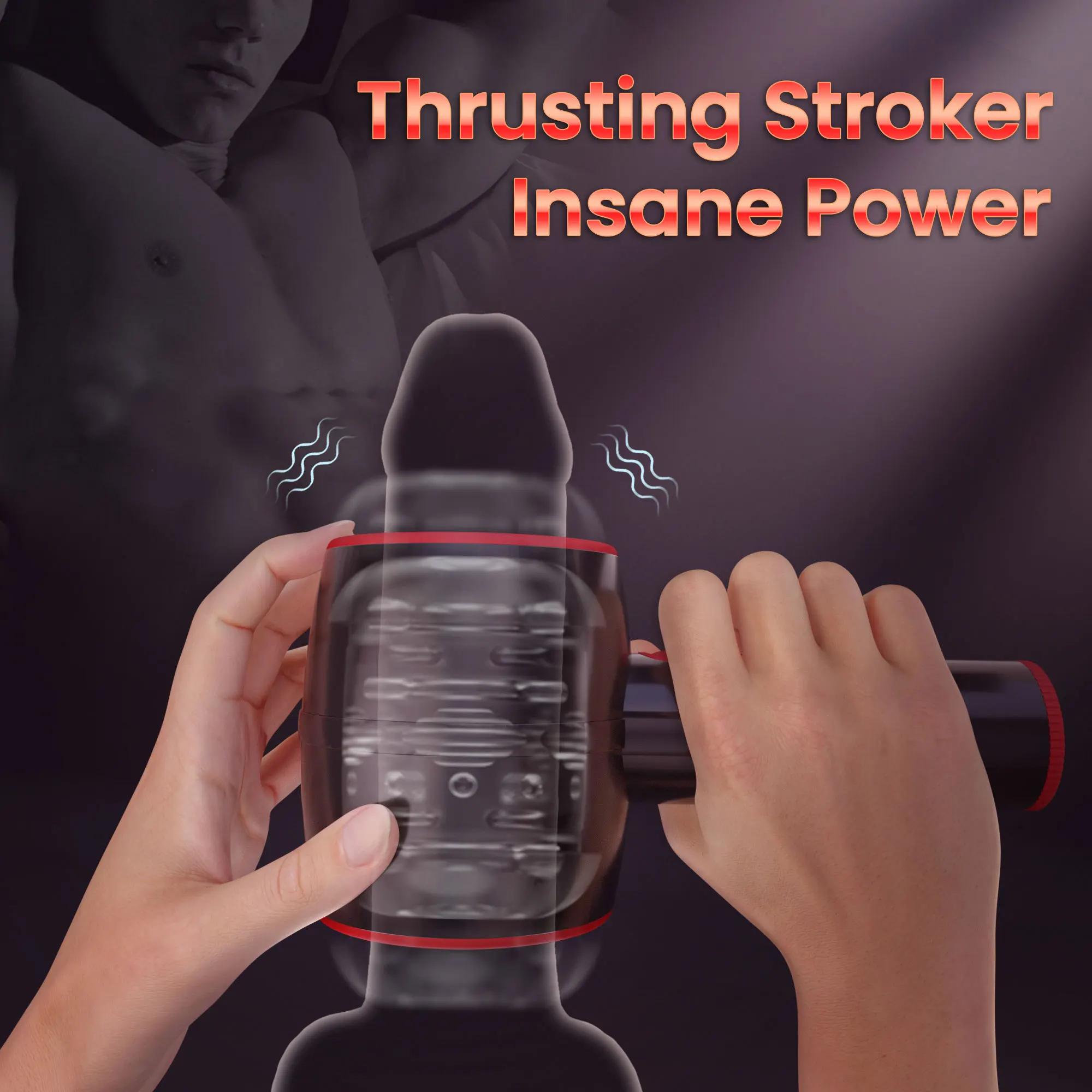 Kushor-StiLiban ateur automatique de chatte pour homme, jouets sexuels masculins, 3 modes, extrémité