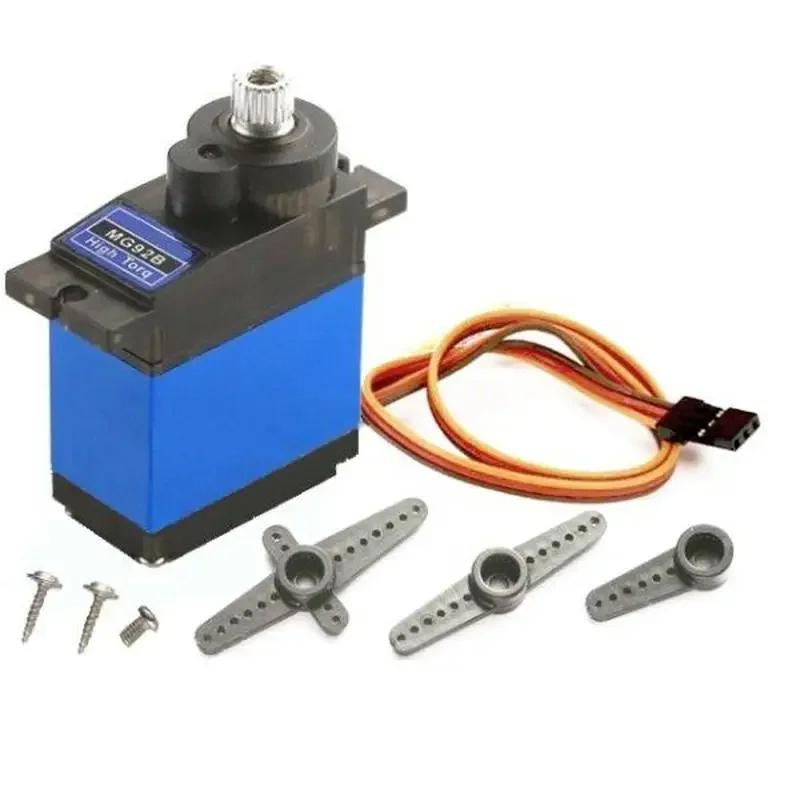 4 pièces MG92B 13.8g 3.5KG couple engrenage métallique servo numérique