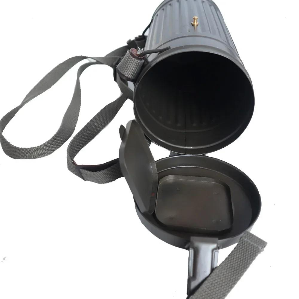 Masque à gaz allemand de la seconde guerre mondiale, matériel métallique, équipement portable de sol