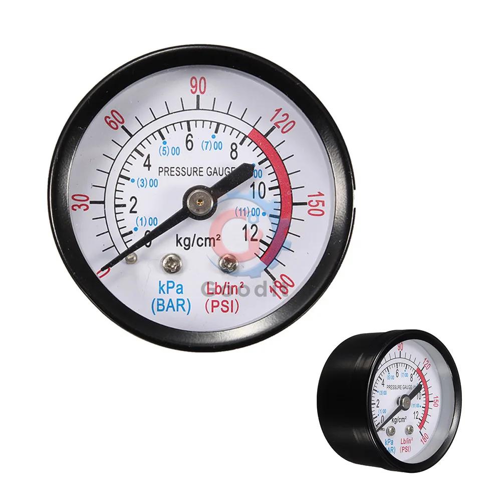 Manomètre sous vide/Air, Mini cadran à double échelle, 1/4 "NPT-30HG/0PS, manomètre sous vide, Table