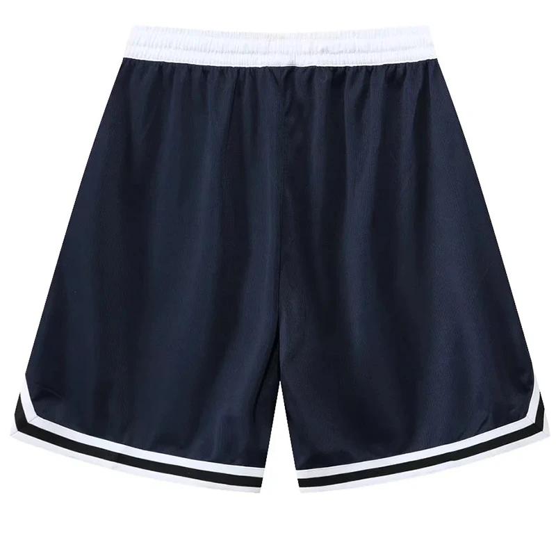 Short de basket-ball imprimé américain pour hommes, short actif, poches amples, cyclisme, exercice,