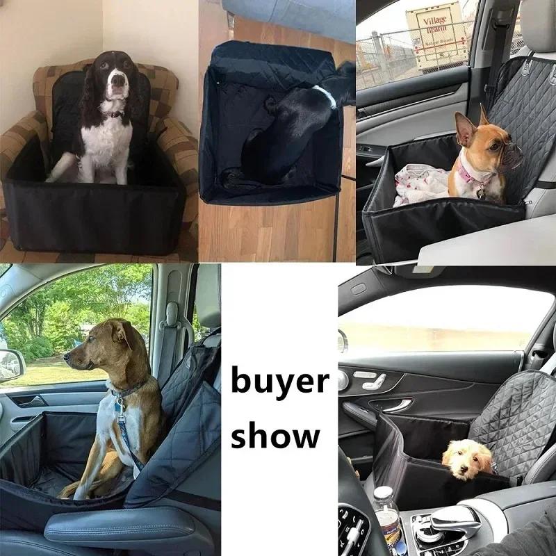 Siège de voiture pour chien, hamac étanche, transport de voyage en plein air, coffre-fort pour chat,