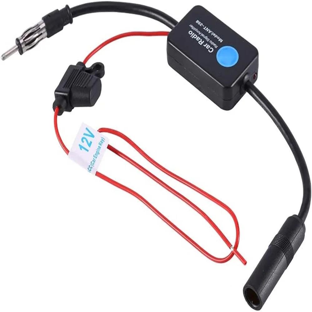 Amplificateur de Signal FM universel, antenne de voiture Anti-interférence, Radio, Booster FM univer
