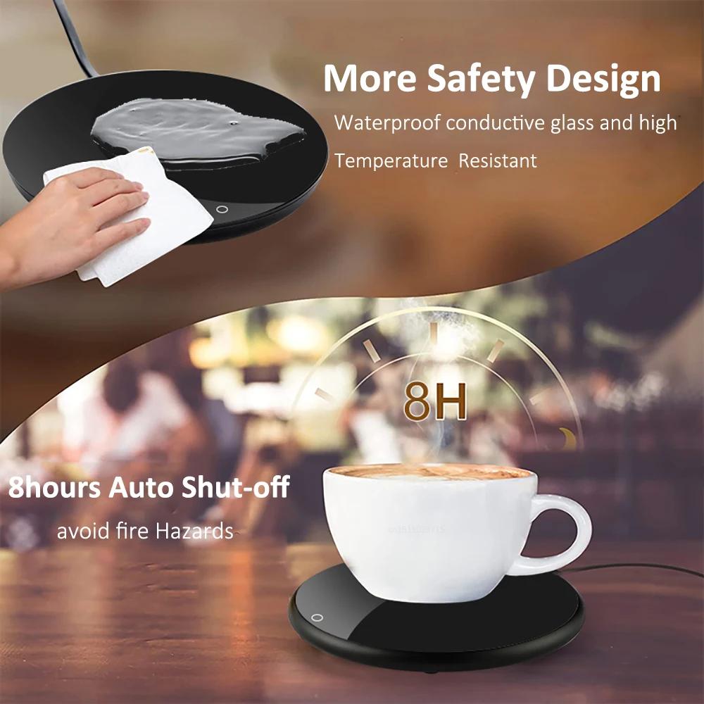 Chauffe-tasse USB chauffe-tasse chauffe-tasse à café chauffage thermostatique dessous de verre tasse
