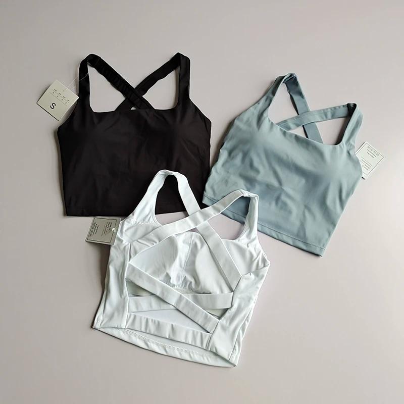Soutien-gorge de sport sans couture soutien-gorge de sport sans couture Sexy Yoga haut de fitness sp