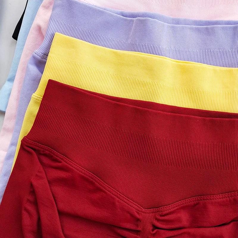 Ensemble soutien-gorge de sport à col licou et leggings taille haute pour femmes, évacuant l'humidit