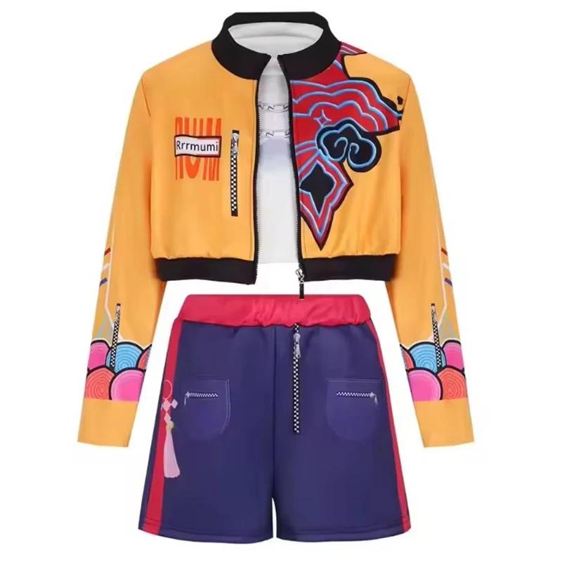 Costume de chanteuse pop pour filles, vêtements de mode, tenue de scène pour filles, uniforme de spe