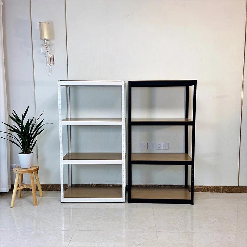 Étagère de rangement T1 à étagères en acier, utilitaire de garage, étagères réglables à 4 étagères,