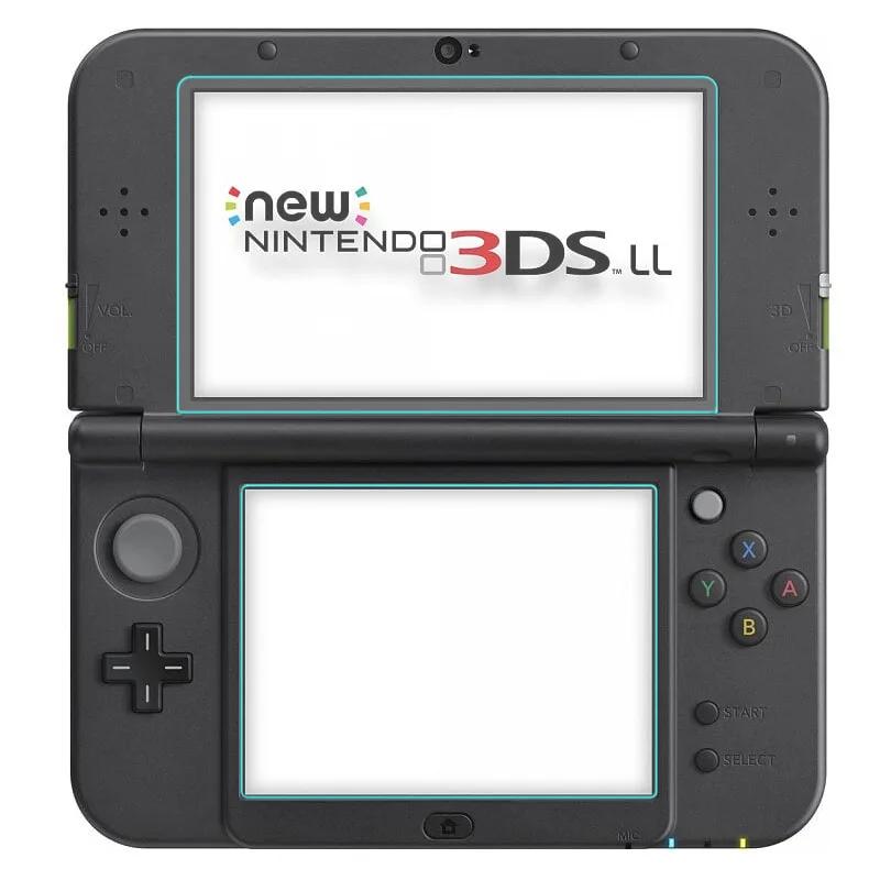2 pièces/ensemble verre trempé pour Nintendo nouveau 3DS XL/LL 3DSXL/3DSLL protecteur d'écran en ver