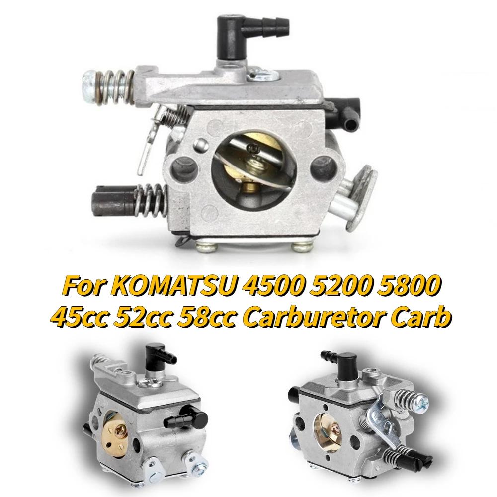 Carburateur de remplacement pour 5800 5200 4500 45cc 52cc 58cc, pièces de tronçonneuse, accessoires