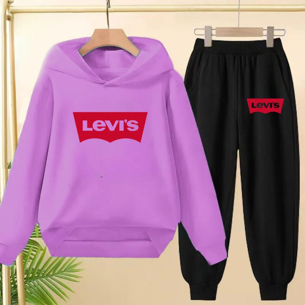 Sweat-shirt à capuche pour enfants de la marque Charming, haut + pantalon, 2 pièces, pour garçons et