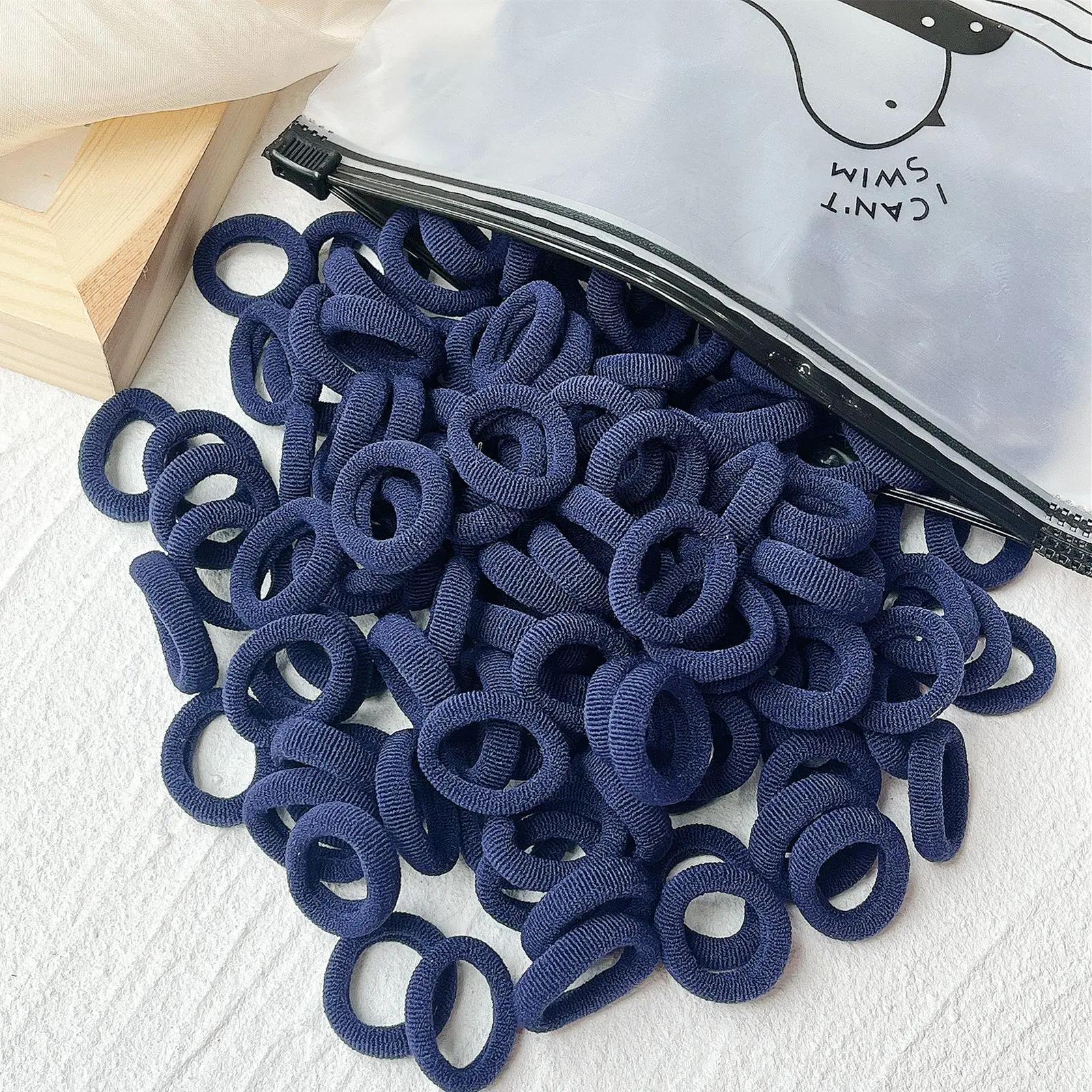 20/50pcs enfants élastiques bandes de cheveux filles bonbons Scrunchie élastique pour enfants cheveu