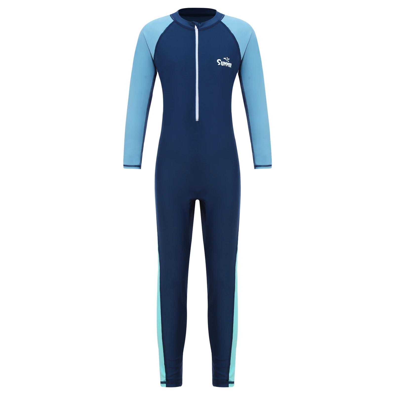 Combinaison surf enfant UPF 50+ - Maillot de bain une pièce protection solaire garçon fille