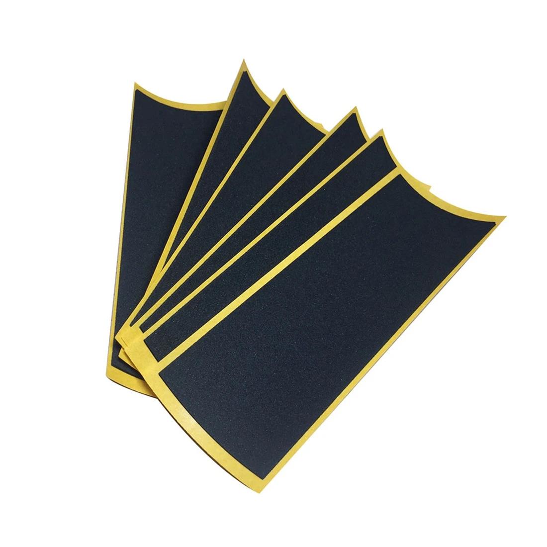 Autocollants noirs pour touche, bande arina non coupée, en mousse, 38mm x 110mm, 20 pièces/lot