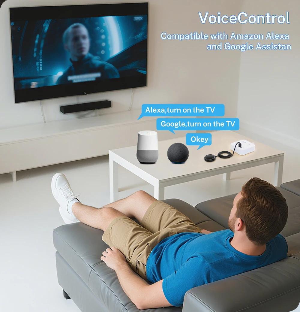 Tuya Smart WiFi IR télécommande universelle pour contrôle de maison intelligente pour TV climatiseur