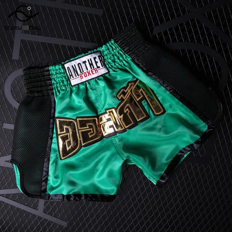 Short de boxe Muay Thai pour hommes et femmes, enfants, rose, entraînement, déclinaison, pantalon de