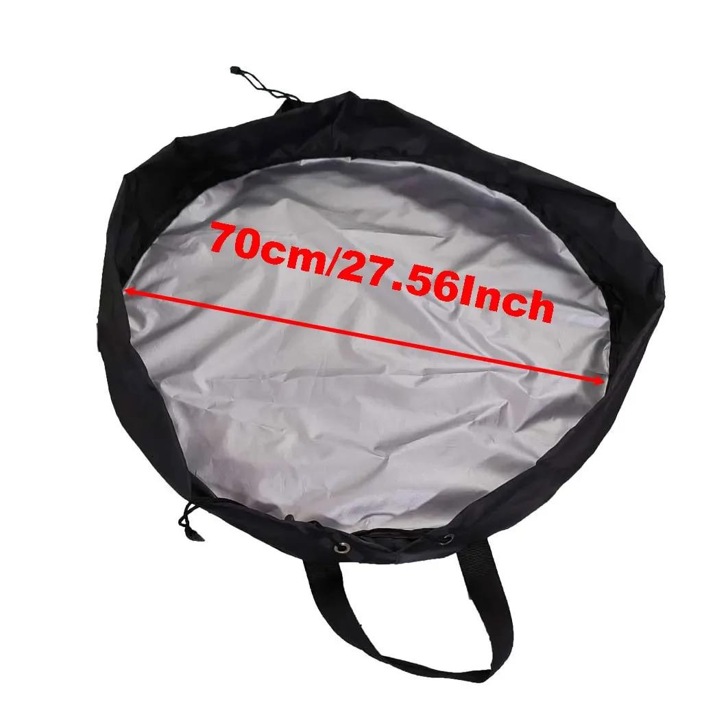 Tapis de change imperméable 70 cm pour combinaison de plongée, sac de transport anti-sable pour vête